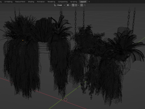 Collection Plant Vol 391 - Blender Model 3Dモデル