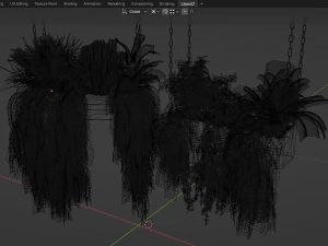 Collection Plant Vol 391 - Blender Model 3D Model