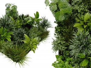 Collection Plant Vol 394 - Blender Model 3D Model