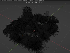 Collection Plant Vol 394 - Blender Model 3D Model