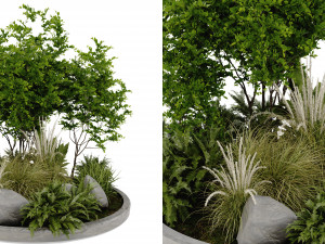 Collection Plant Vol 395 - Blender Model 3D मॉडल