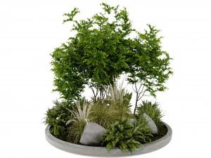 Collection Plant Vol 395 - Blender Model 3D Model