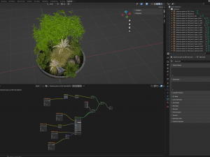 Collection Plant Vol 395 - Blender Model 3D मॉडल