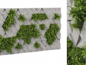 Collection Plant Vol 396 - Blender Model 3D Model