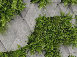 Collection Plant Vol 396 - Blender Model 3D Model