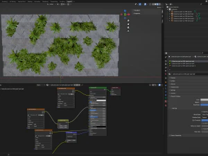 Collection Plant Vol 396 - Blender Model 3D Model
