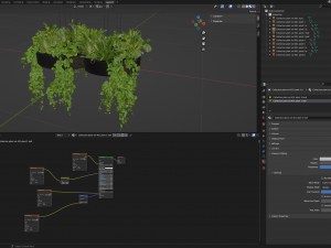 Collection Plant Vol 401 - Blender Model 3D Model