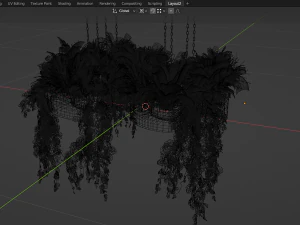 Collection Plant Vol 401 - Blender Model 3D Model
