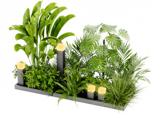 Collection Plant Vol 406 - Blender Model 3D 模型