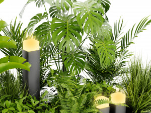 Collection Plant Vol 406 - Blender Model 3D 模型