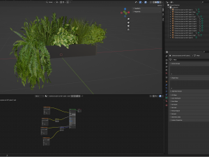 Collection Plant Vol 407 - Blender Model Model 3D