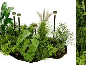 Collection Plant Vol 409 - Blender Model Modèle 3D