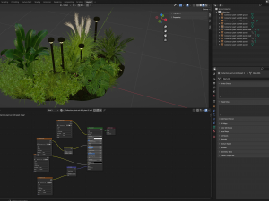 Collection Plant Vol 409 - Blender Model Modelo 3D