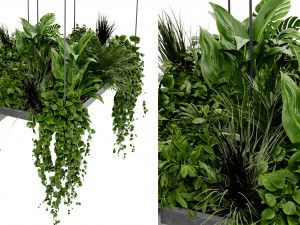 Collection Plant Vol 411 - Blender Model 3D Model