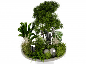Collection Plant Vol 418 - Blender Model 3D Model
