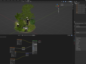Collection Plant Vol 418 - Blender Model 3D Model