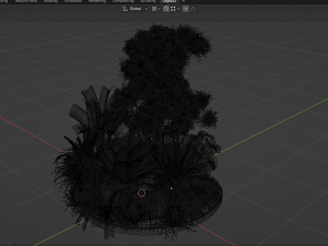 Collection Plant Vol 418 - Blender Model 3D Model