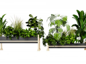 Collection Plant Vol 420 - Blender Model 3D Model