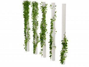 Collection Plant Vol 421 - Blender Model 3D Model