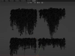 Collection Plant Vol 425 - Blender Model 3D Model