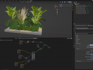 Collection Plant Vol 428 - Blender Model 3D 모델