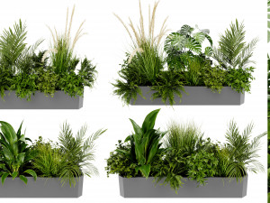 Collection Plant Vol 430 - Blender Model 3D Модель