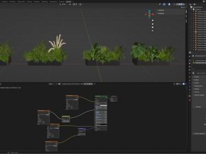Collection Plant Vol 430 - Blender Model 3D 模型