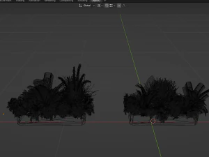 Collection Plant Vol 430 - Blender Model 3D Model