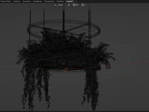 Collection Plant Vol 432 - Blender Model 3D Model
