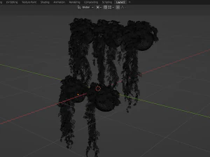 Collection Plant Vol 433 - Blender Model 3D Model