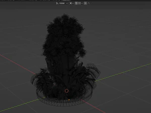Collection Plant Vol 434 - Blender Model 3D Model