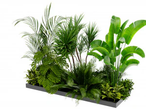 Collection Plant Vol 436 - Blender Model 3D Model