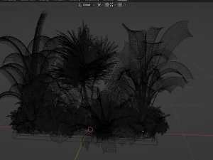 Collection Plant Vol 436 - Blender Model 3D Model