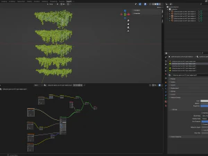 Collection Plant Vol 437 - Blender Model 3D Model