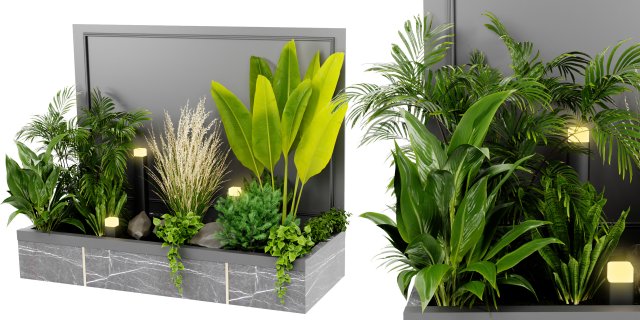 Collection Plant Vol 438 - Blender Model 3D मॉडल .c4d .max .obj .3ds .fbx .stl .blend 
