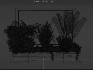Collection Plant Vol 438 - Blender Model 3D मॉडल