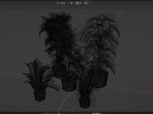 Collection Plant Vol 441 - Blender Model 3D 모델