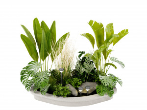 Collection Plant Vol 442 - Blender Model 3D 模型