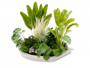 Collection Plant Vol 442 - Blender Model 3D 模型