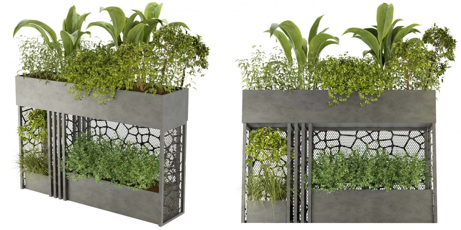 Collection Plant Vol 241 - Blender Model 3D Model .c4d .max .obj .3ds .fbx .stl .blend 