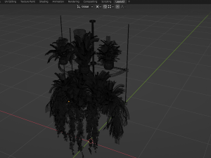 Collection Plant Vol 446 - Blender Model 3D-Modell