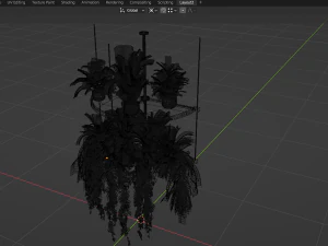 Collection Plant Vol 446 - Blender Model 3D Model