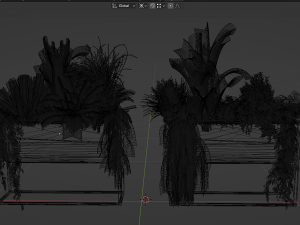 Collection Plant Vol 448 - Blender Model Model 3D