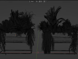 Collection Plant Vol 448 - Blender Model 3D Model