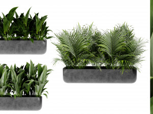 Collection Plant Vol 449 - Blender Model 3D Модель