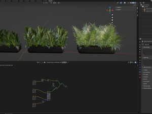 Collection Plant Vol 449 - Blender Model 3D Model