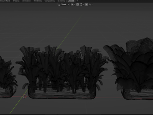 Collection Plant Vol 449 - Blender Model 3D Model