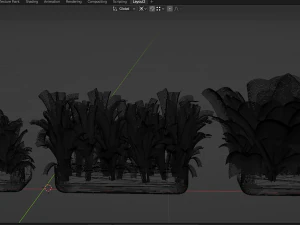 Collection Plant Vol 449 - Blender Model 3D Model
