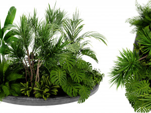 Collection Plant Vol 450 - Blender Model Model 3D
