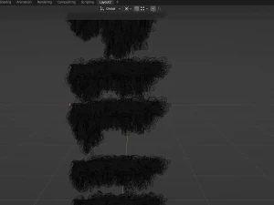 Collection Plant Vol 451 - Blender Model 3D Model